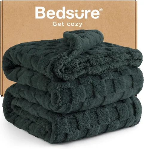 Miniatura 18 de Bedsure GentleSoft - Manta verde salvia para sofá, manta de forro polar a cuadros, regalos de Navidad para mujeres, hombres y niñas, bonita manta