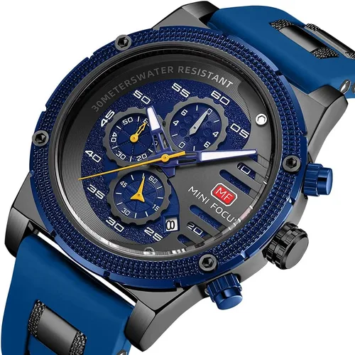 Miniatura 2 de AIMES Mens Watches for Men Casual Chronograph Waterproof Sport Military Watch Analog Quartz Movement Stylish Luxury Dress Wrist Watch Elegant Gift