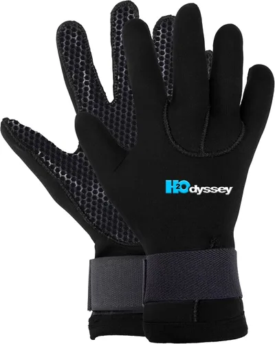 H2ODYSSEY Guantes Therma de buceo de neopreno de 0.118 in - Guantes de agua de cinco dedos