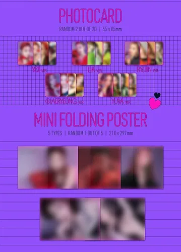 Miniatura 3 de ITZY - GUESS WHO Album+Pre-Order Benefit+Folded Poster+Extra Photocards Set (DAY&NIGHT ver.)
