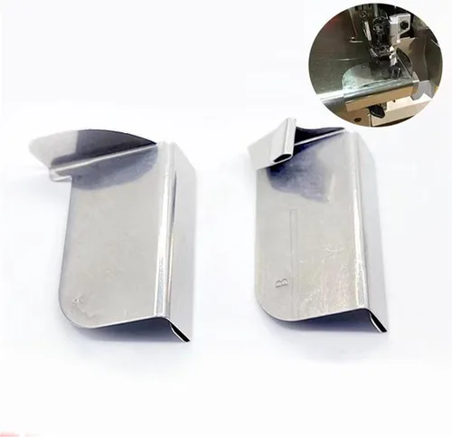 Miniatura 3 de Sperrins - Guía de costura industrial para máquina de coser, guía de dobladillo, material fino, antiarrugas, duradero, accesorios de costura