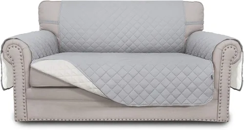 Miniatura 234 de Easy-Going - Funda para sofá, futón y sillón sin reposabrazos, reversible, resistente al agua, para mascotas y niños (azul oscuro/azul claro)