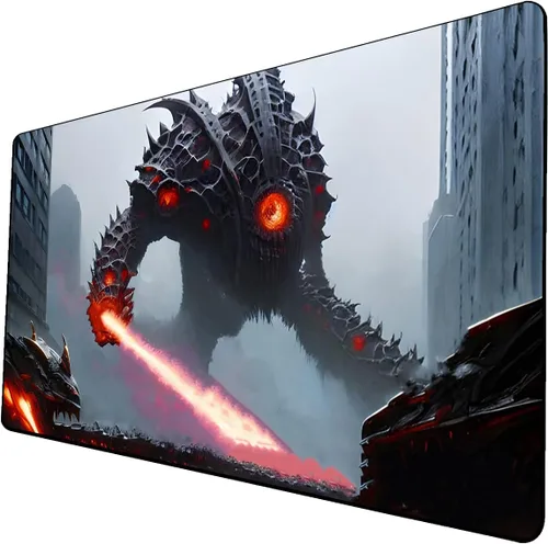 Miniatura 22 de Tapete de juego de cartas coleccionables AI Painting – Tapete de juego MTG con zonas, 24 x 14 pulgadas, tapete de juego MTG de alta calidad – El