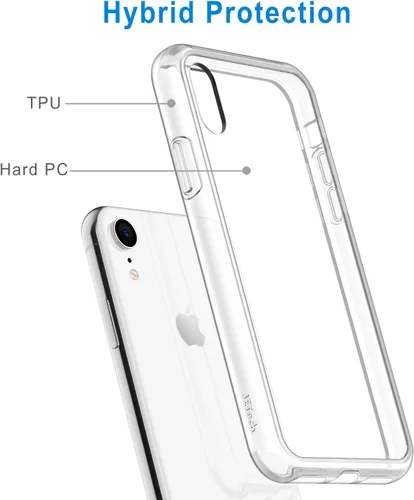 Miniatura 6 de JETech - Funda para iPhone XR de 6.1 pulgadas, cubierta para absorción de golpes Transparente