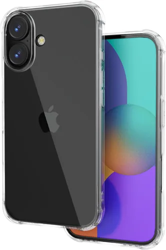 Miniatura 20 de ONES Funda transparente para iPhone 8 Plus/7 Plus, funda delgada de silicona TPU suave, funda protectora militar contra caídas para teléfono