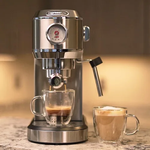 Miniatura 2 de Espressione Flex - Cafetera espresso 3 en 1, compatible con cápsulas de espresso E.S.E., cápsulas Nespresso® y café molido, bomba italiana de 20