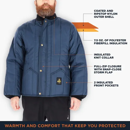 Miniatura 4 de RefrigiWear Chaqueta de desgaste más fresco, ropa de trabajo aislada, clasificación de comodidad de 10F