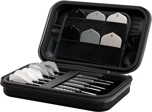 Miniatura 4 de Target Darts Takoma - Funda tipo cartera XL para dardos, verde con capacidad para 6 dardos, soporte protector de EVA con bolsas de doble cierre