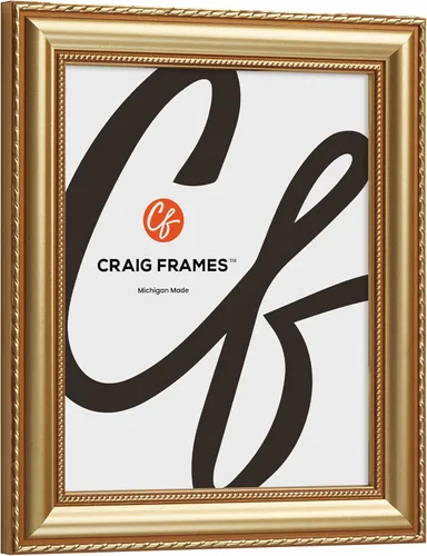 Miniatura 2 de Craig Frames 18x24 Marco para fotografías – Victoria Dorado Ornado de 1.5 Pulgadas de Ancho con Moldura de Madera Maciza, Acabado Decorativo