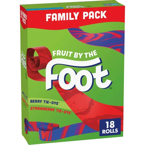 Miniatura 10 de Fruit by the Foot Snacks con sabor a frutas, Starburst, paquete variado, 6 unidades (paquete de 8)