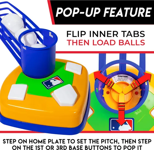 Miniatura 7 de Franklin Sports MLB Super Star Bateador 2 en 1