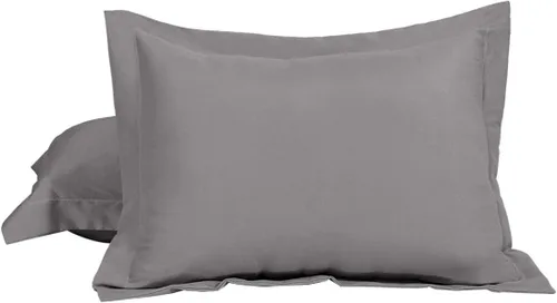 Miniatura 30 de uxcell Paquete de 2 fundas de almohada de microfibra cepillada suave con cierre de sobre, estándar (20 x 26 pulgadas), color verde aguacate