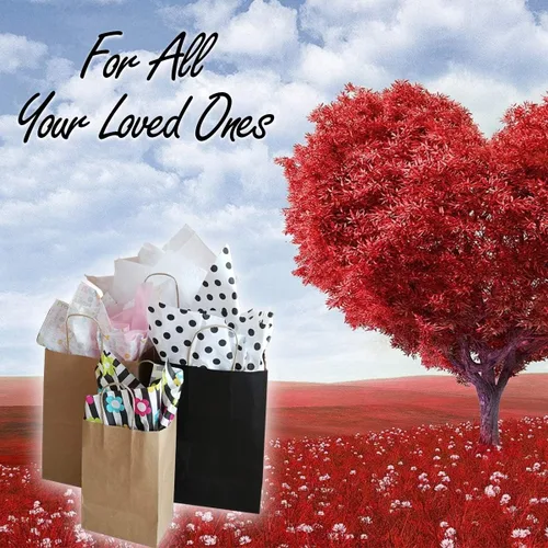 Miniatura 6 de Qutuus 50 bolsas de regalo de papel marrón de 8 x 4.5 x 10 pulgadas, bolsas de papel kraft con asas a granel, bolsa de regalo de tamaño mediano