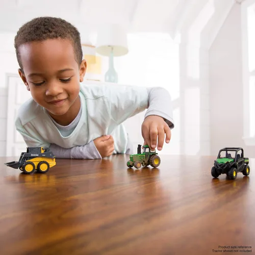 Miniatura 6 de ERTL Iron John Deere Tractor Toys - Escala 1:64 - Incluye juguetes de tractor 9620R, 4020 y 4960 – Juguetes de John Deere fundidos a presión