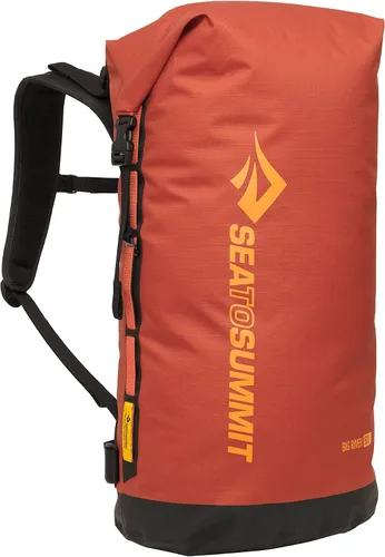 Miniatura 11 de Sea to Summit Big River Dry Mochila con arnés ajustable, 30 litros, color negro azabache