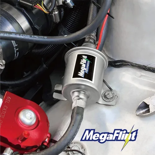 Miniatura 6 de Megaflint+ - Kit de bomba de combustible eléctrica universal HEP-02 A, 12 V, baja presión