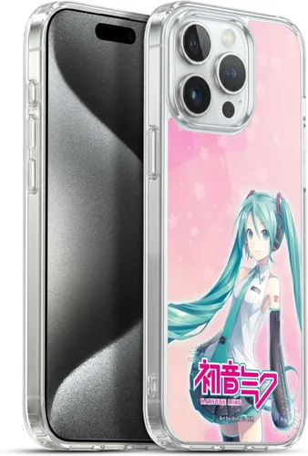 Miniatura 220 de Head Case Designs Licencia Oficial Hatsune Miku Gráficos Lindos Carcasa de Gel [Protección de Grado Militar] Compatible con Apple iPhone 7