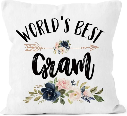 Miniatura 11 de World's Best Aunt Gifts - Funda de almohada de 18 x 18 pulgadas, funda de almohada de cumpleaños para tía y tía, funda de almohada cuadrada
