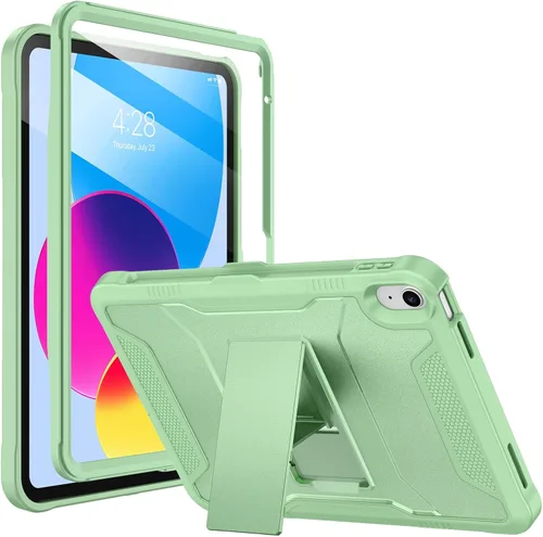 Miniatura 14 de Funda Soke para iPad (A16) de 11ª generación de 11 pulgadas 2025, iPad de 10ª generación de 10.9 pulgadas 2022, con protector de pantalla