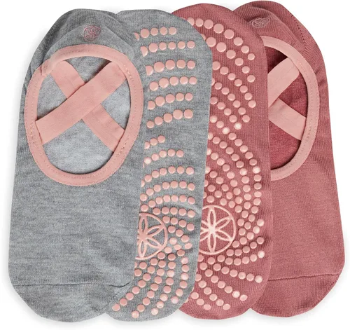 Miniatura 20 de Gaiam Grippy Studio Yoga Socks for Extra Grip in Standard or Hot Yoga