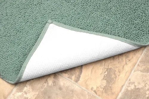 Miniatura 4 de Garland Rug Queen Cotton Sea Foam de 22 x 60 pulgadas ultra suave, afelpada, altamente absorbente, lavable a máquina, toalla de suelo para ducha