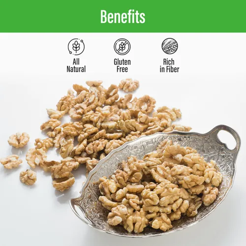 Miniatura 7 de Sincerely Nuts Nueces crudas sin cáscara (bolsa de 3 libras) Mitades y piezas de nuez sin cáscara Fácil de comer y cocinar directamente