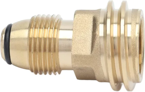 Miniatura 3 de Adaptador de accesorios de latón para tanque, conexión rápida con conexión hermética para válvula de cilindro de parrilla de gas, hecho