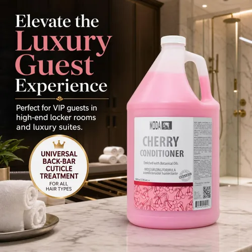 Miniatura 6 de MODA Cherry Bulk Salon Conditioner Premium Back-Bar & Amenity Treatment Salon-Grade Luxury at Commercial Scale A 'set it and forget it' Solución