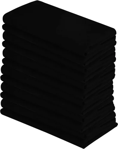 Miniatura 11 de DG Collections Paquete de 13 paños de cocina de 100 % algodón hilado en anillo de 27 x 27 pulgadas, para limpiar y secar, altamente absorbentes