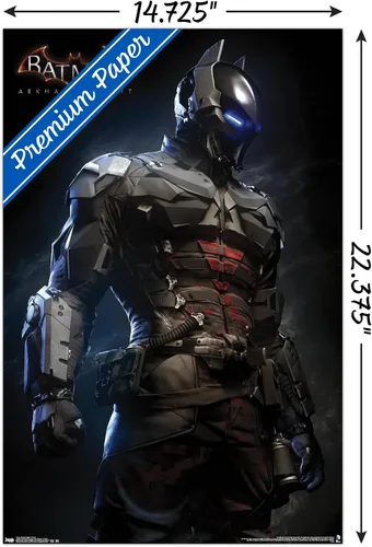 Miniatura 3 de Trends International DC Comics VIdeo Game - Arkham Knight - Póster de pared de armadura, 14.725 x 22.375 pulgadas, versión premium sin marco
