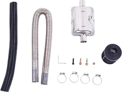 Miniatura 8 de 1 pulg. Filtro de entrada de aire compatible con calentador de estacionamiento diésel Webasto Dometic Eberspacher Reemplazo 251864810100 tubo