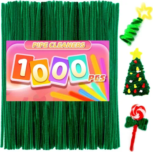 Miniatura 18 de Praisebank Limpiapipas marrones para manualidades, 200 piezas, tallos de felpilla para proyectos de bricolaje, suministros de arte y manualidades