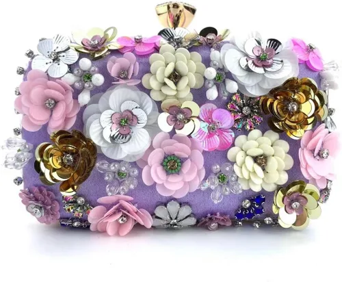 Miniatura 12 de Cartera de mano de mujer para la noche, de diseño, bolso de mano para damas, para fiestas, casamientos, ideal para regalar Hand Bag, Lady, Party