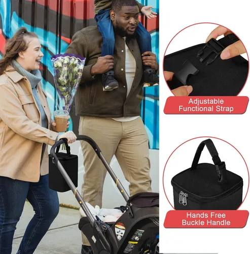 Miniatura 7 de Bolsa de refrigeración de leche materna Accmor con paquete de hielo, bolsas de enfriamiento para biberones, bolsas de enfriador de biberones