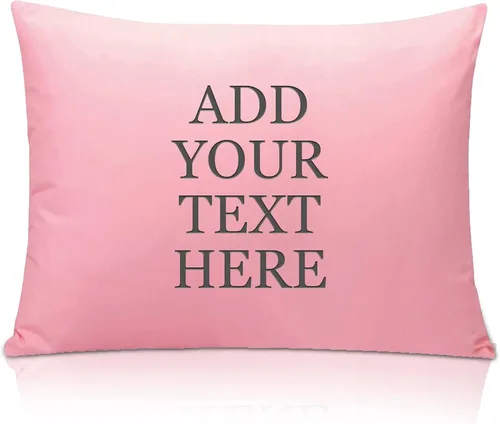 Miniatura 14 de Fundas de almohada personalizadas para niños pequeños de 13 x 18 pulgadas, funda de almohada de microfibra cepillada súper suave y acogedora