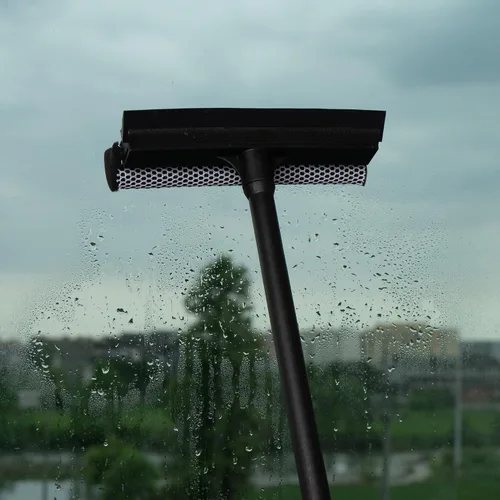 Miniatura 5 de Matthew - Escobilla multiusos para ventanas con paño de microfibra de alta calidad, esponja de limpieza para parabrisas de automóvil y escobilla