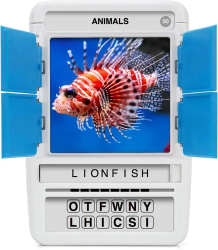 Miniatura 7 de 100 PICS Animals - Juego de tarjetas didácticas de viaje, adivina 100 animales, estuche revela-tarjetas, para adultos y niños a partir de 6 años