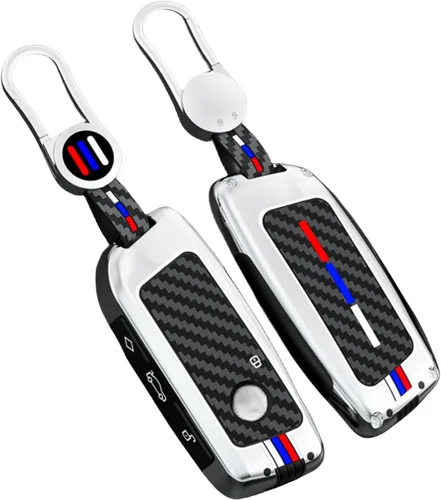 Miniatura 6 de Funda para llavero de aleación de zinc pesada, funda para llave, llavero compatible con BMW 2023 2024 2025 X1 X5 x6 x7 i7 Xi 3 series 7 Series