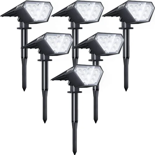 Miniatura 12 de Luces solares para exteriores, 2 en 1, para paisaje