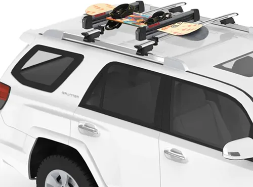 Miniatura 8 de YAKIMA, FreshTrack - Soporte de esquí y snowboard, se adapta a la mayoría de portaequipajes
