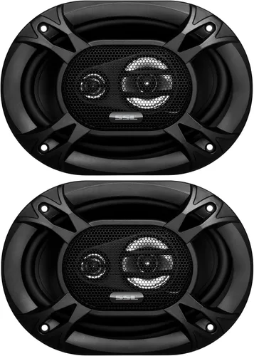 Sound Storm Laboratories EX369 - Altavoces para puerta de audio para automóvil de 6 x 9 pulgadas, 300 vatios (por par), coaxial, 3 vías, rango
