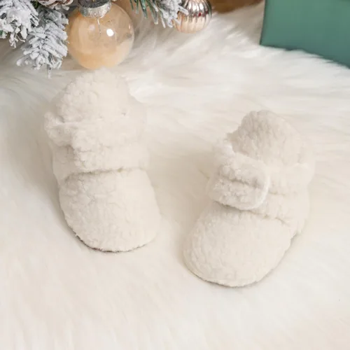 Miniatura 74 de Sawimlgy - Botines de algodón antideslizantes para recién nacido, con agarre, para cuna o para el invierno