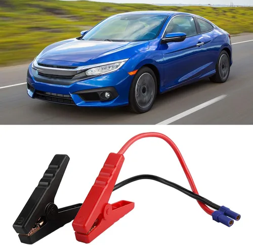 Miniatura 5 de Clips Booster Jumper Cable, Car Emergencia Jump Starter Batería Clip Pruebas Abrazadera EC5 Enchufe Conector 12V