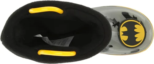 Miniatura 5 de DC Comics Botas de lluvia para niños Batman con forro suave extraíble para nieve