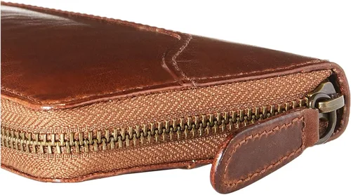 Miniatura 4 de FRYE Melissa - Cartera de cuero con cremallera