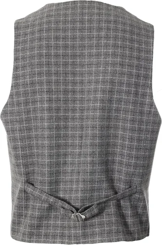 Miniatura 39 de Gioberti Chaleco de tweed formal de 6 botones para hombres