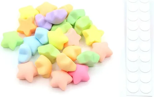 Miniatura 10 de 20 paletas de dulces kawaii, varios adornos de resina con parte trasera plana, suministros para manualidades, álbumes de recortes, decoración