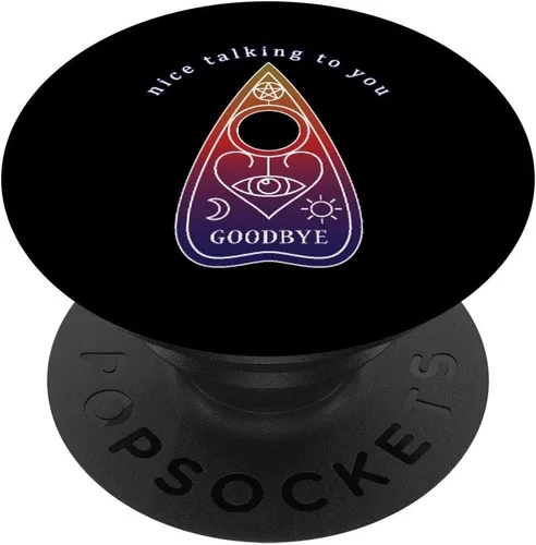 Ouija Board Spirit Fantasma Bruja Bruja Estética Espeluznante PopSockets Agarre y soporte para teléfonos y tabletas