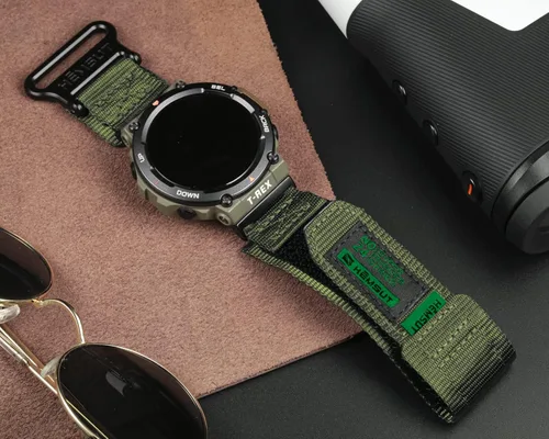 Miniatura 3 de SMITHA Correas de reloj compatibles con Amazfit T-Rex, T-Rex PRO, T-Rex 2, T-Rex 3 o T-Rex 3 PRO (1.890 in)/(1.732 in), T-Rex Ultra 1/2, correa Verde