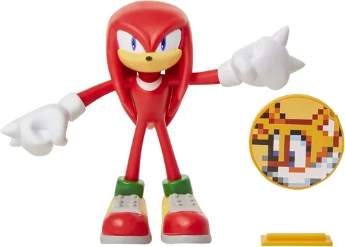 Miniatura 3 de Sonic, el erizo - Figura de acción de Knuckles de 4 in Nudillos